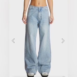 Practical Magic Blue Denim Jeans LIONESS